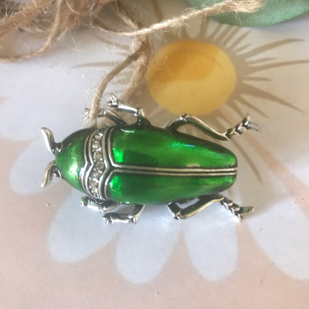 Beetle brooch - Picture 10 of 10